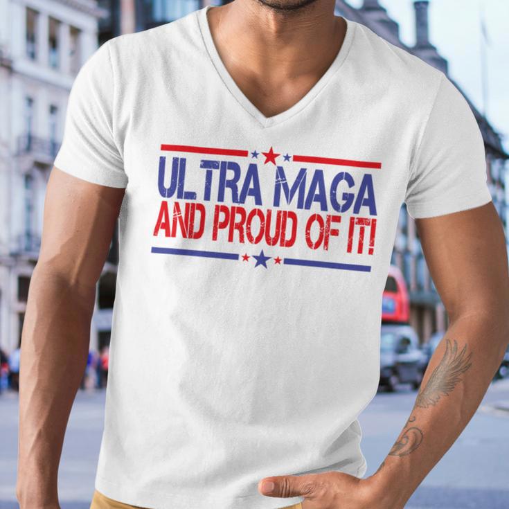 Ultra Maga And Proud Of It V14 Men V-Neck Tshirt