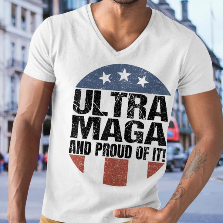 Ultra Maga And Proud Of It V19 Men V-Neck Tshirt