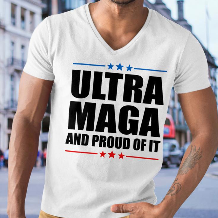 Ultra Maga And Proud Of It V25 Men V-Neck Tshirt