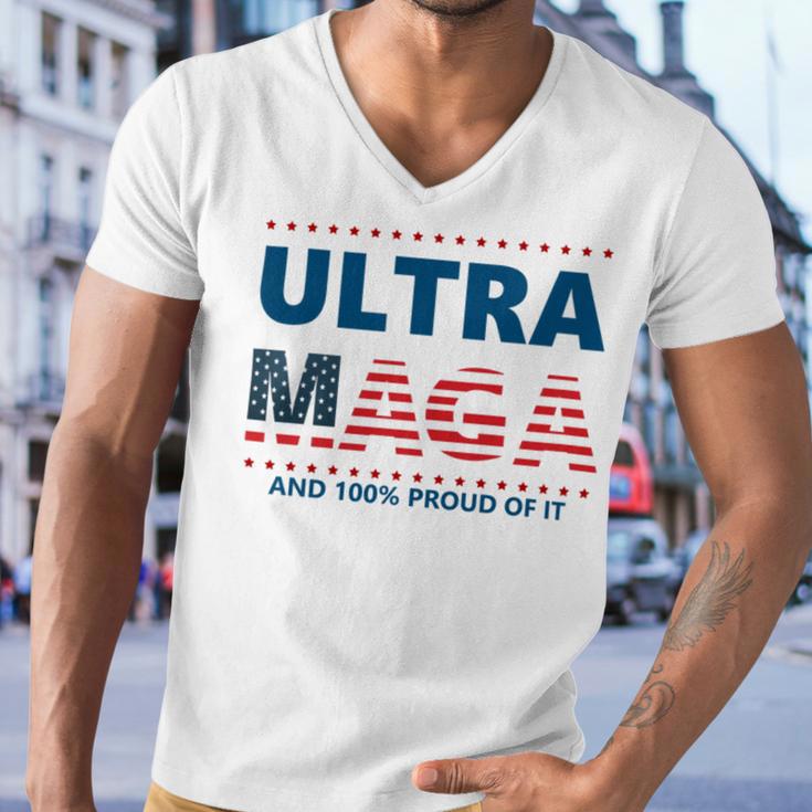 Ultra Maga And Proud Of It V5 Men V-Neck Tshirt