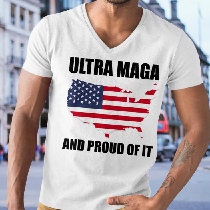 Ultra Maga And Proud Of It V6 Men V-Neck Tshirt