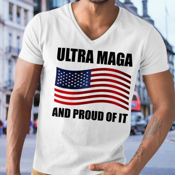 Ultra Maga And Proud Of It V7 Men V-Neck Tshirt