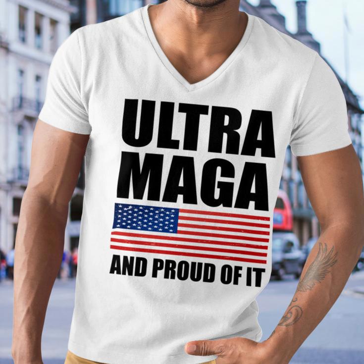 Ultra Maga And Proud Of It V9 Men V-Neck Tshirt