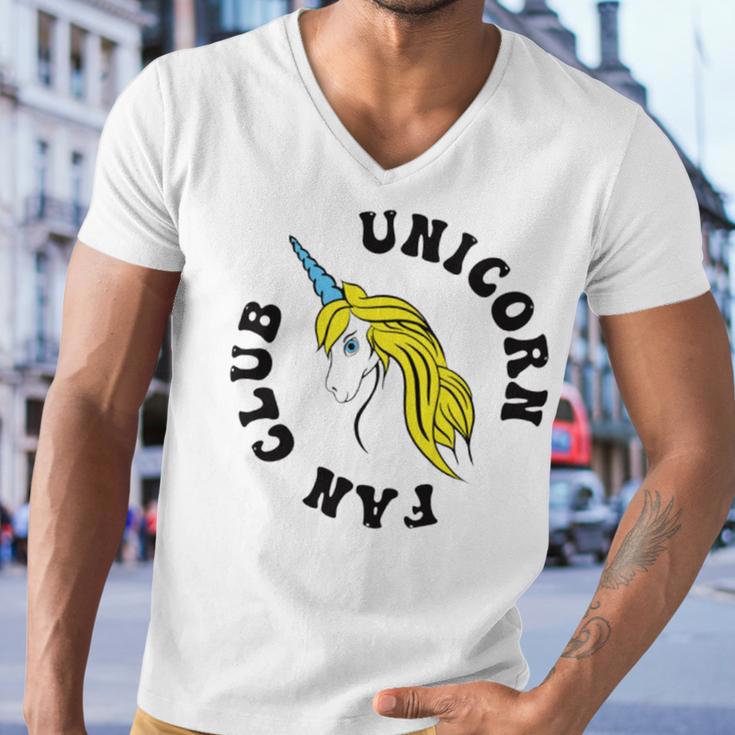 Unicorn Fan Club 17 Trending Shirt Men V-Neck Tshirt