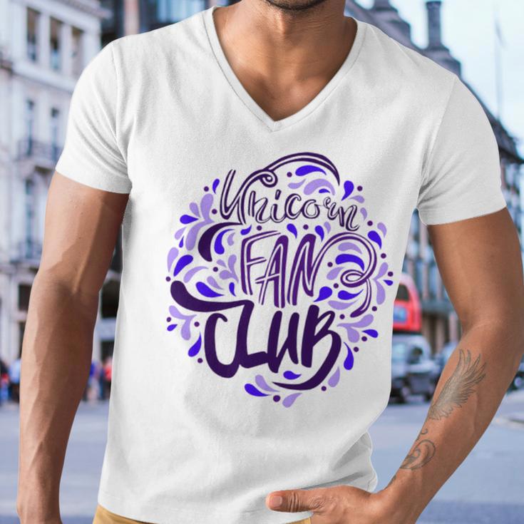 Unicorn Fan Club 18 Trending Shirt Men V-Neck Tshirt