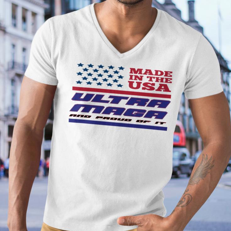 Vintageultra Maga And Proud Of It Made In Usa Men V-Neck Tshirt