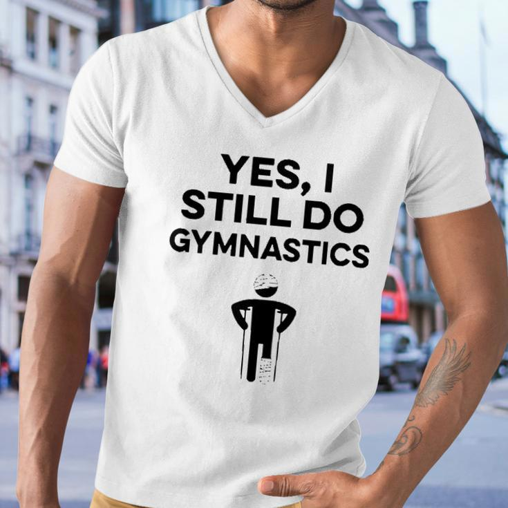 Yes I Still Do Gymnastics Men V-Neck Tshirt