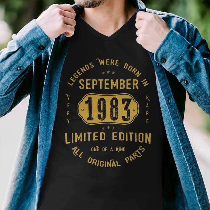 1983 September Birthday Gift 1983 September Limited Edition Men V-Neck Tshirt