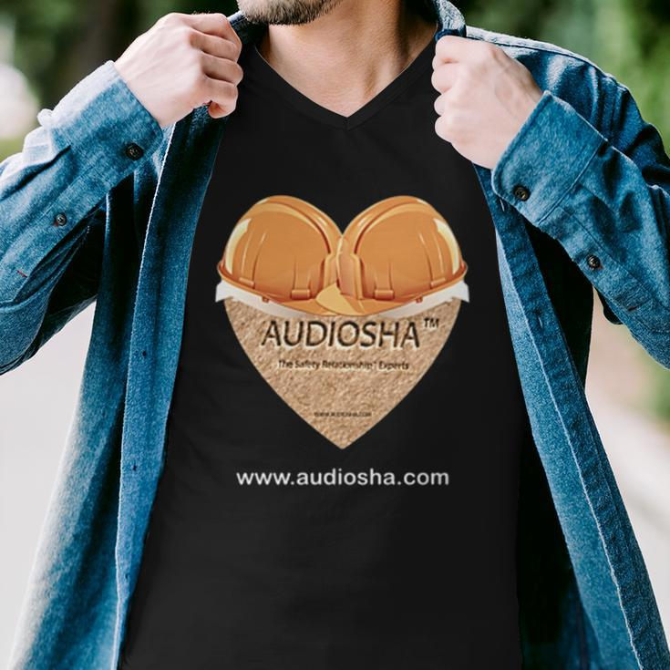 Audiosha - The Safety Relationship Experts Men V-Neck Tshirt