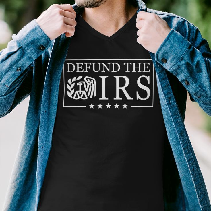 Funny Humor Irs Defund The Irs V2 Men V-Neck Tshirt