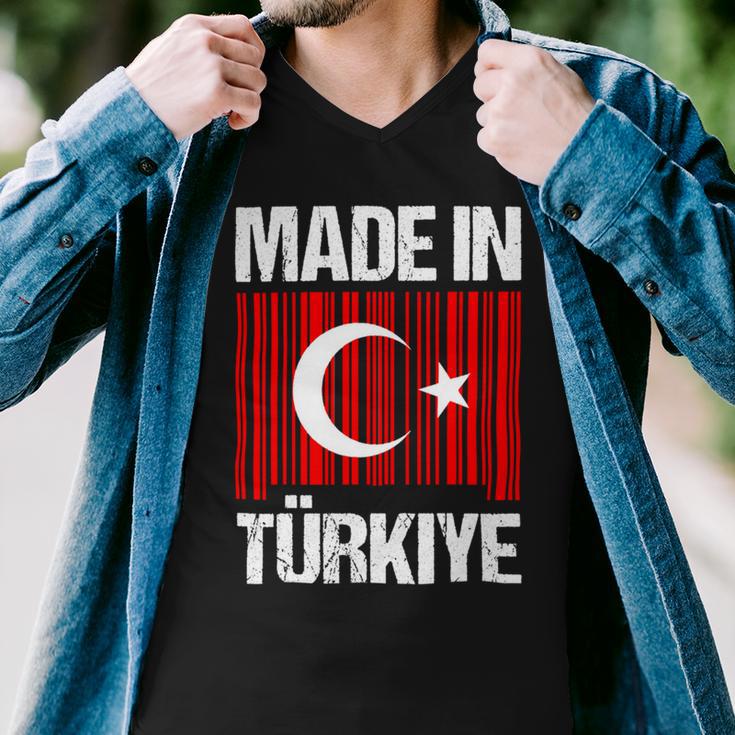 Made In Turkey Flag Turkish 8 Shirt Men V-Neck Tshirt