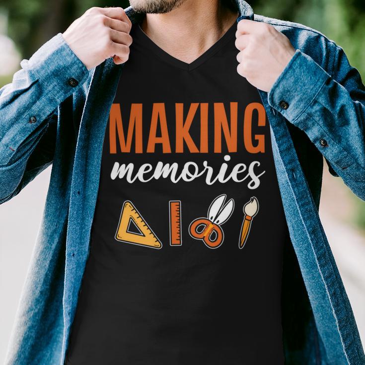 Making Memories Scrapbooking Scrapbook Men V-Neck Tshirt