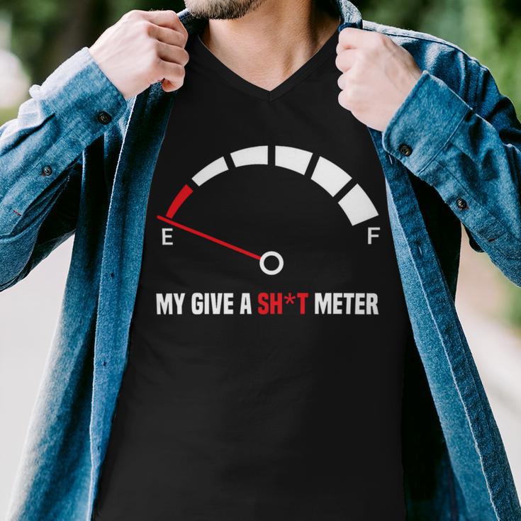 My Give A Shit Meter Is Empty Sarcastic Autocollant 394 Trending Shirt Men V-Neck Tshirt