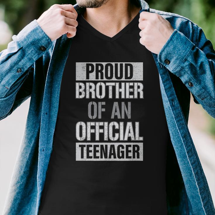 Official Teenager Brother 13Th Birthday Brother Party Gifts Men V-Neck Tshirt
