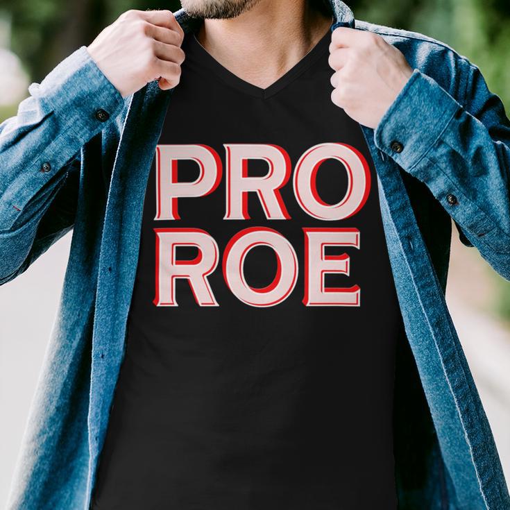 Pro Roe Men V-Neck Tshirt