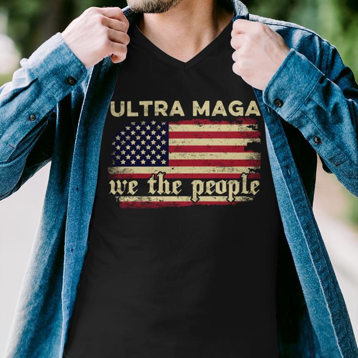 Proud Ultra Maga V2 Men V-Neck Tshirt