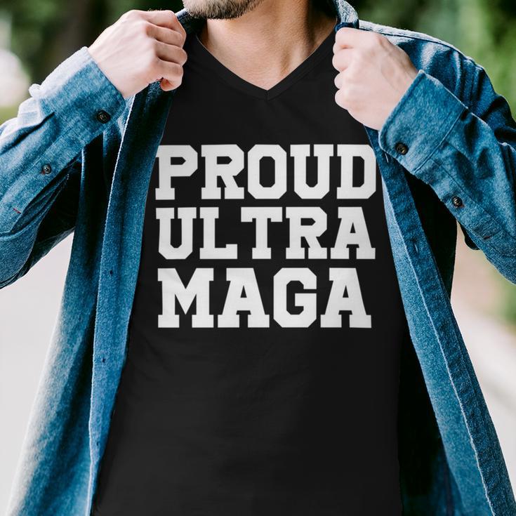 Proud Ultra Maga V3 Men V-Neck Tshirt