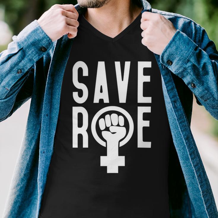 Save Roe Pro Choice 1973 Gift Feminism Tee Reproductive Rights Gift For Activist My Body My Choice Men V-Neck Tshirt