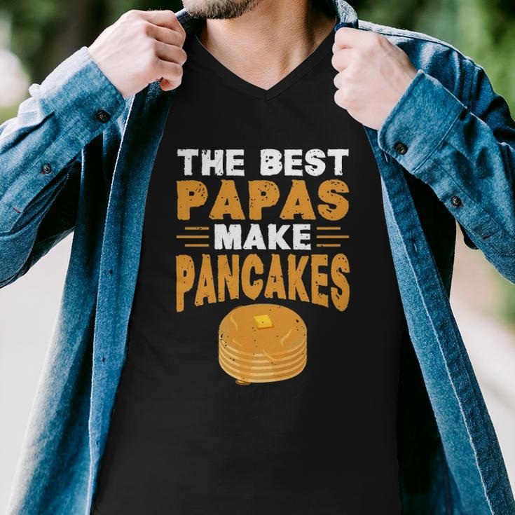 The Best Papas Make Pancakes Men V-Neck Tshirt