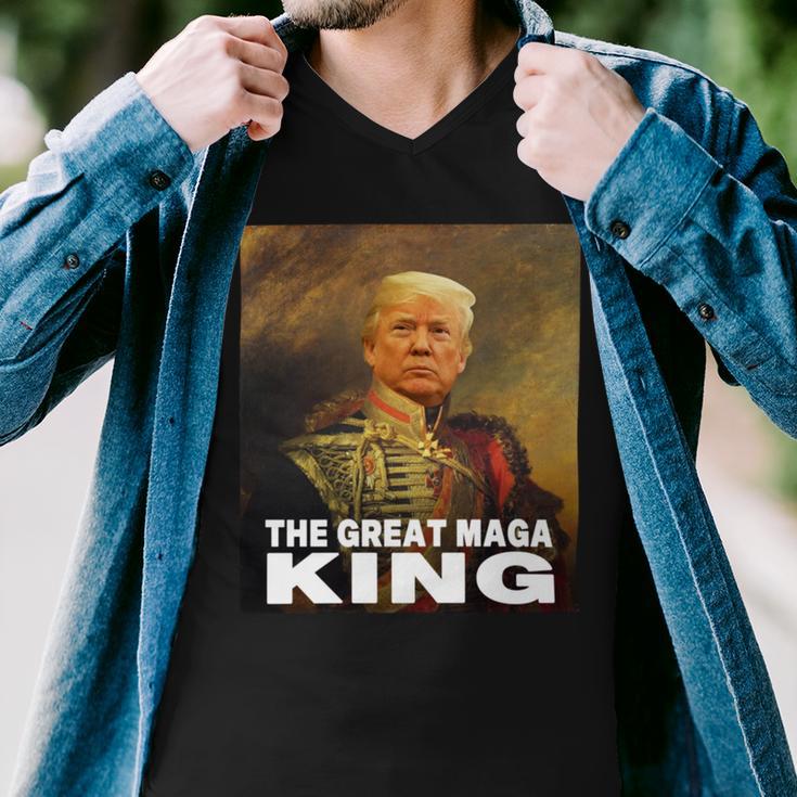 The Return Of The Great Maga King Men V-Neck Tshirt