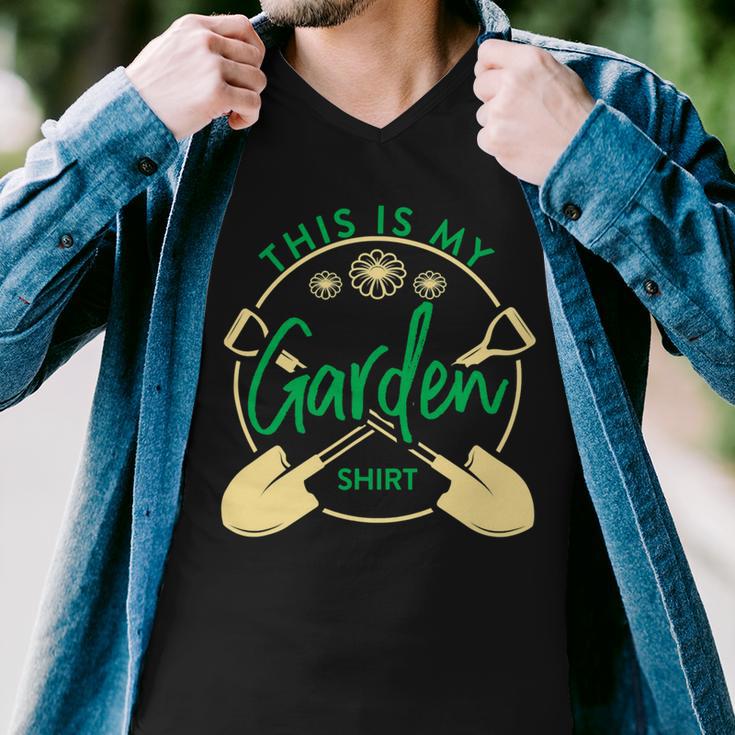 This Is My Garden Gardener Hoblandscape 551 Shirt Men V-Neck Tshirt