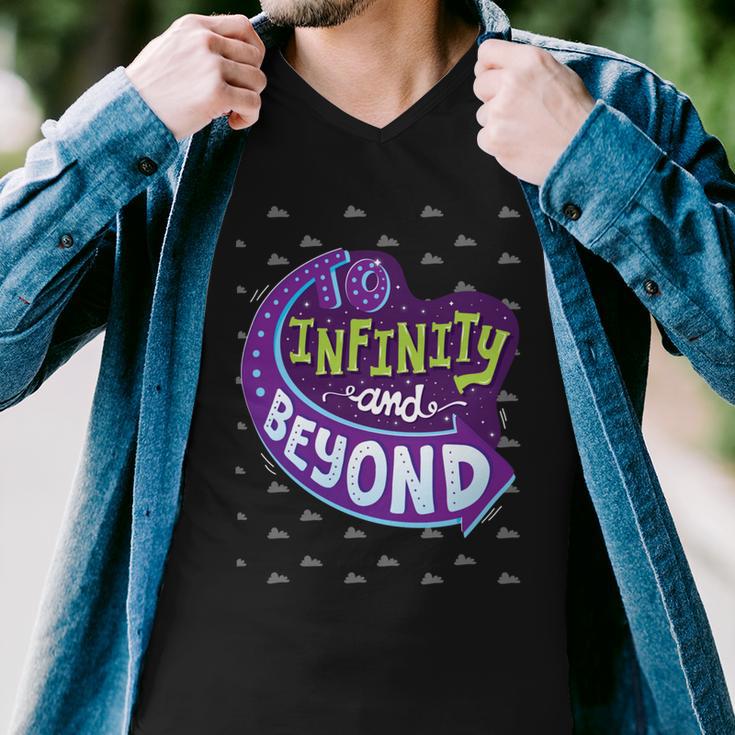 To Infinity And Beyond 491 Trending Shirt Men V-Neck Tshirt