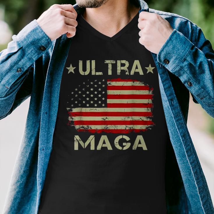 Ultra Maga And Proud Of It A Ultra Maga And Proud Of It V10 Men V-Neck Tshirt