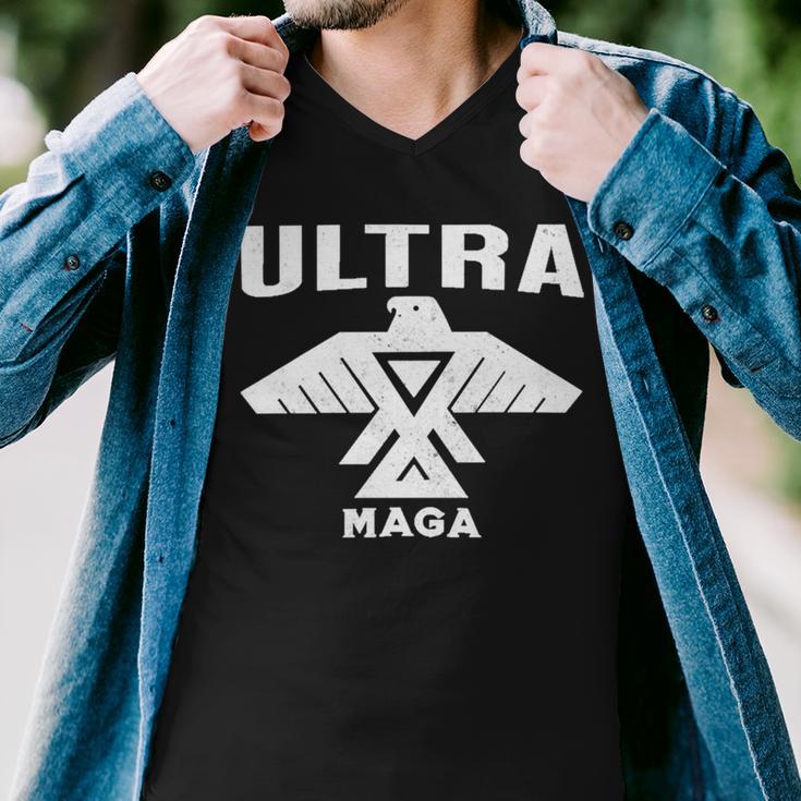 Ultra Maga Make America Great Again Proud Ultra Maga Ultra Maga Funny Men V-Neck Tshirt