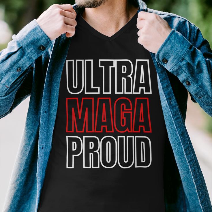 Ultra Maga Proud Patriotic Tshirt V2 Men V-Neck Tshirt