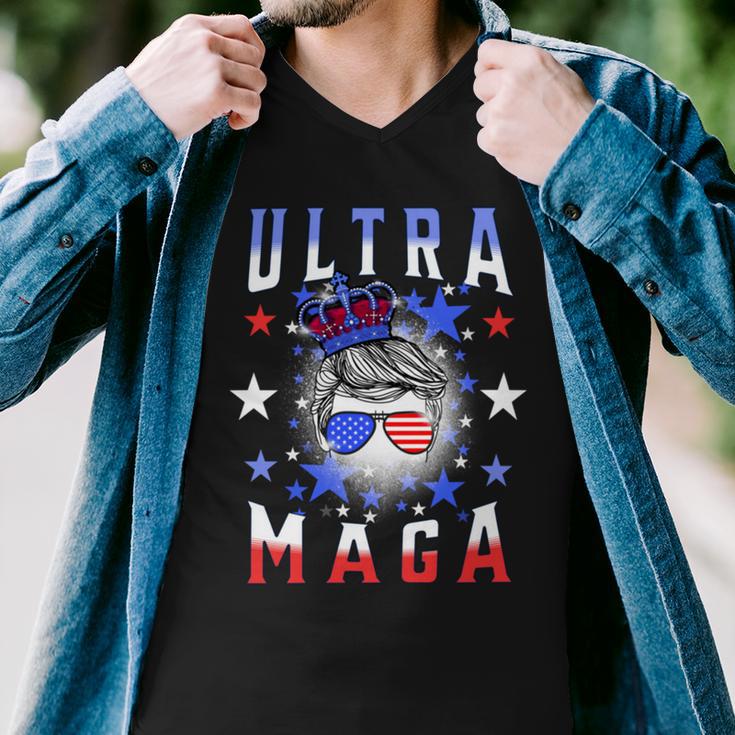 Ultra Maga The Return Of The Great Maga King V2 Men V-Neck Tshirt