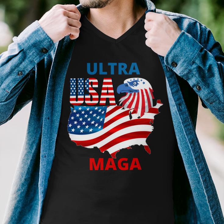 Ultra Maga Ultra Maga Funny Men V-Neck Tshirt