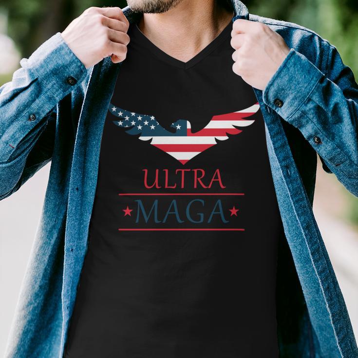 Ultra Maga United State Men V-Neck Tshirt