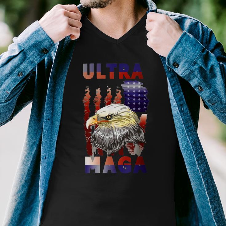 Ultra Maga V17 Men V-Neck Tshirt