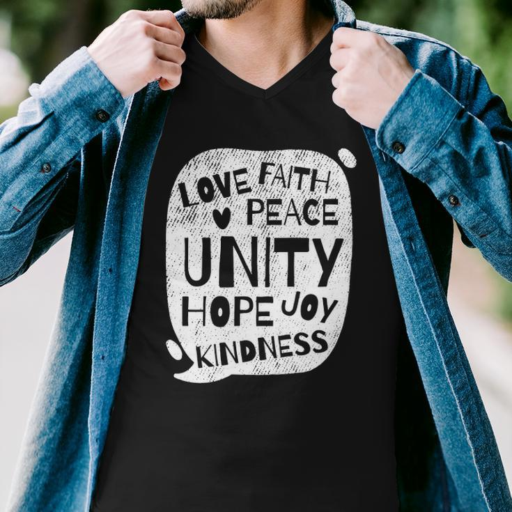 Unity Day Orange Peace Love Spread Kindness Gift Men V-Neck Tshirt