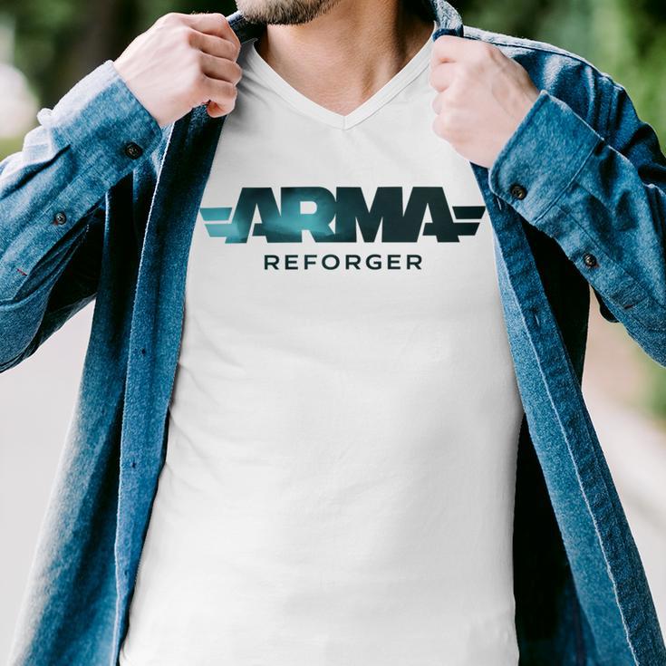 Arma Reforger Men V-Neck Tshirt