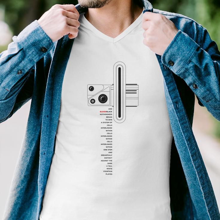 Baseline Test Men V-Neck Tshirt