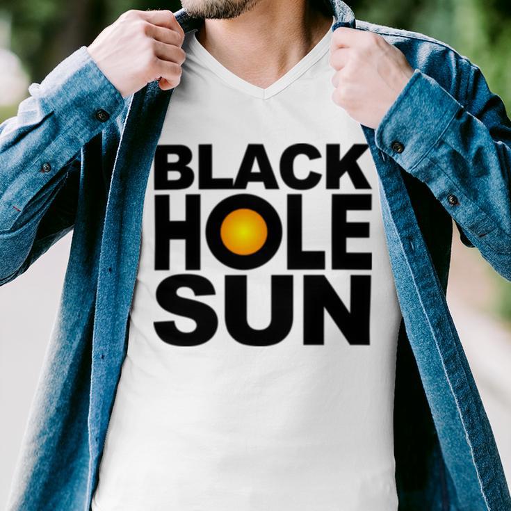 Black Hole Sun Men V-Neck Tshirt