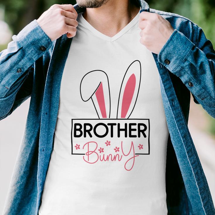 Brother Easter Bunny Men V-Neck Tshirt