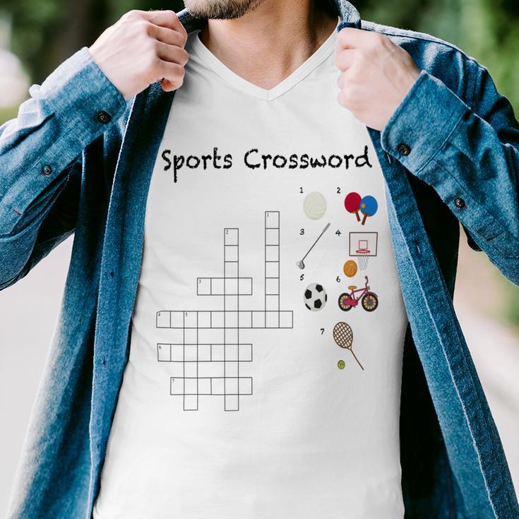 Croswords Men V-Neck Tshirt