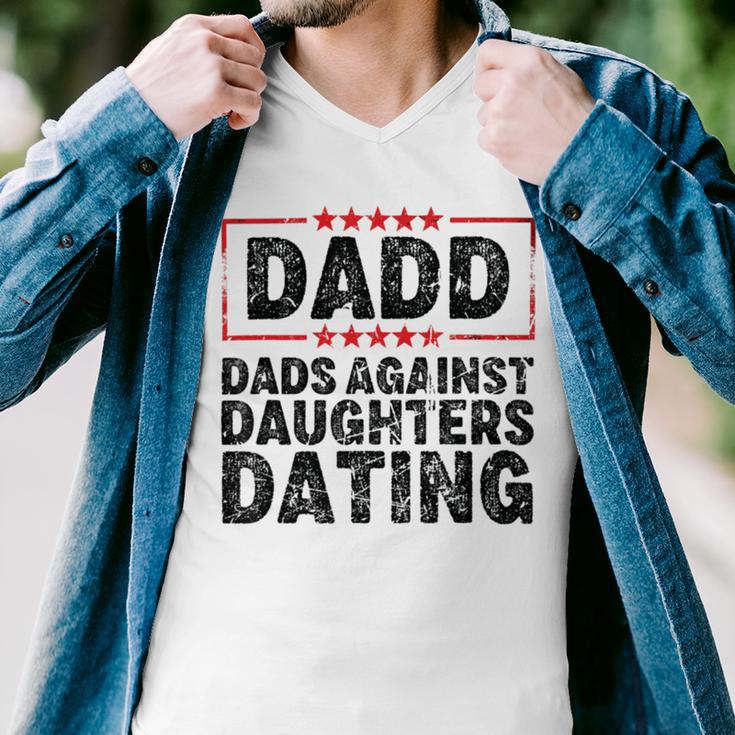 Dads Against Daughters Dating Men V-Neck Tshirt