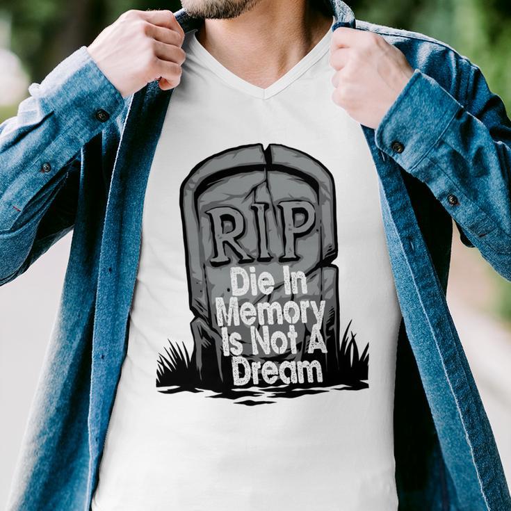 Die With Memories Not Dreams Men V-Neck Tshirt