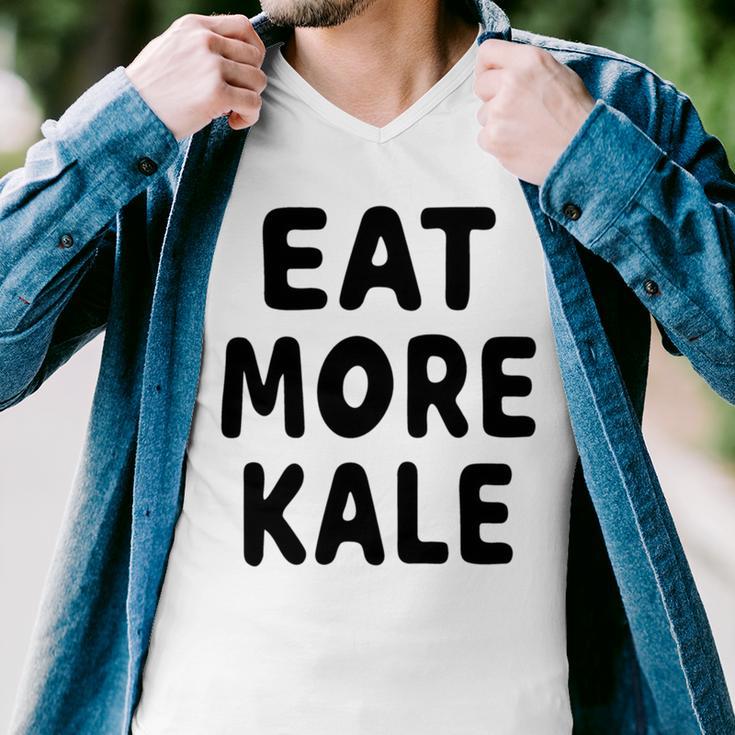 Eat More Kale Men V-Neck Tshirt