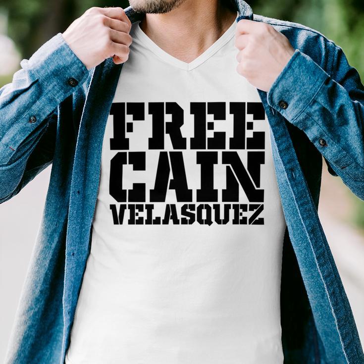 Free Cain Velasquez V6 Men V-Neck Tshirt