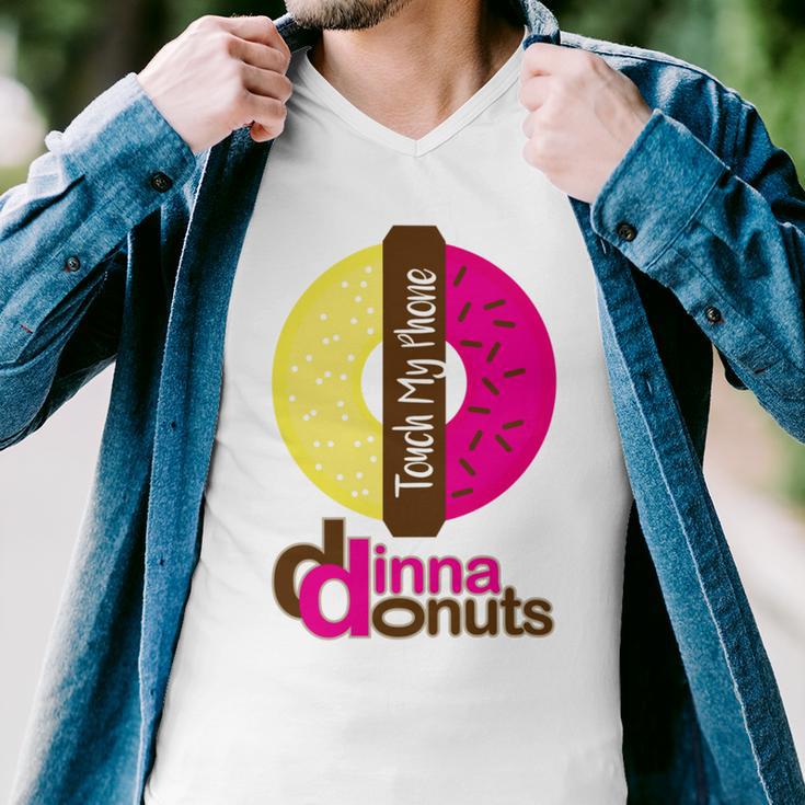 Funny Donut Donut Lover Men V-Neck Tshirt