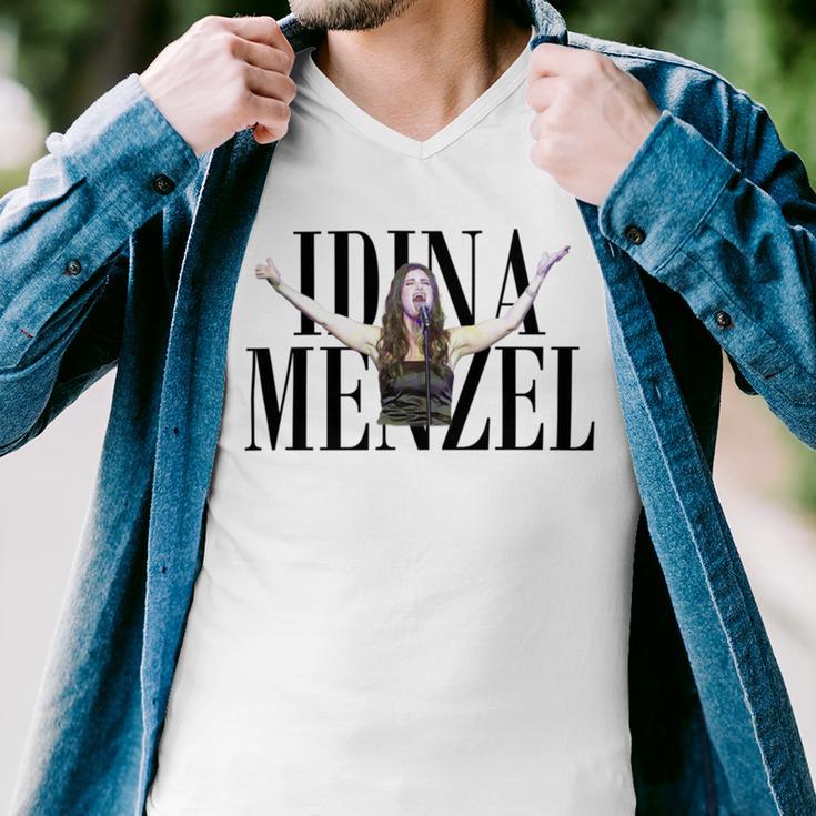 Idina Menzel Men V-Neck Tshirt