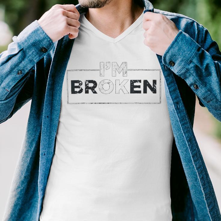 Im Ok Broken 247 Trending Shirt Men V-Neck Tshirt