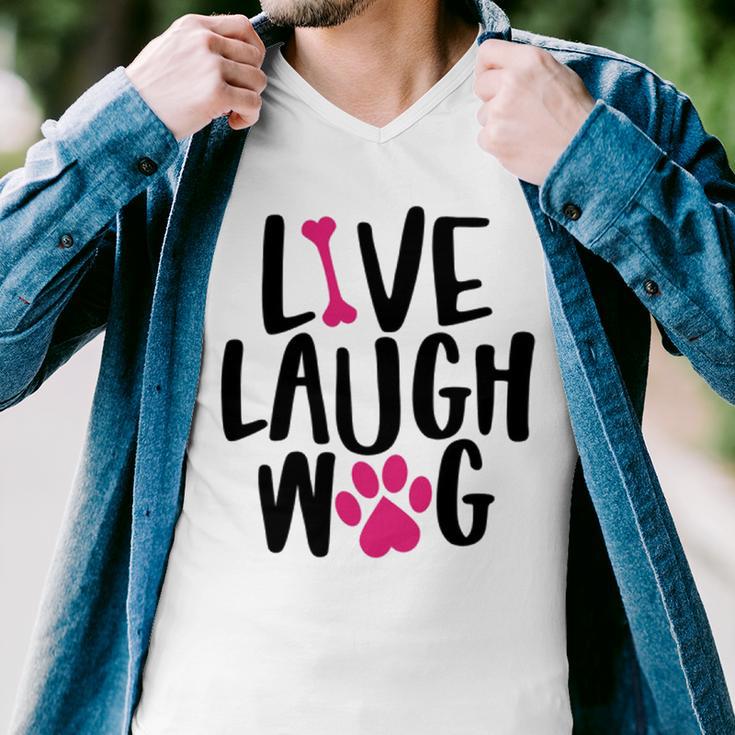 Live Laugh Bark 9 Trending Shirt Men V-Neck Tshirt