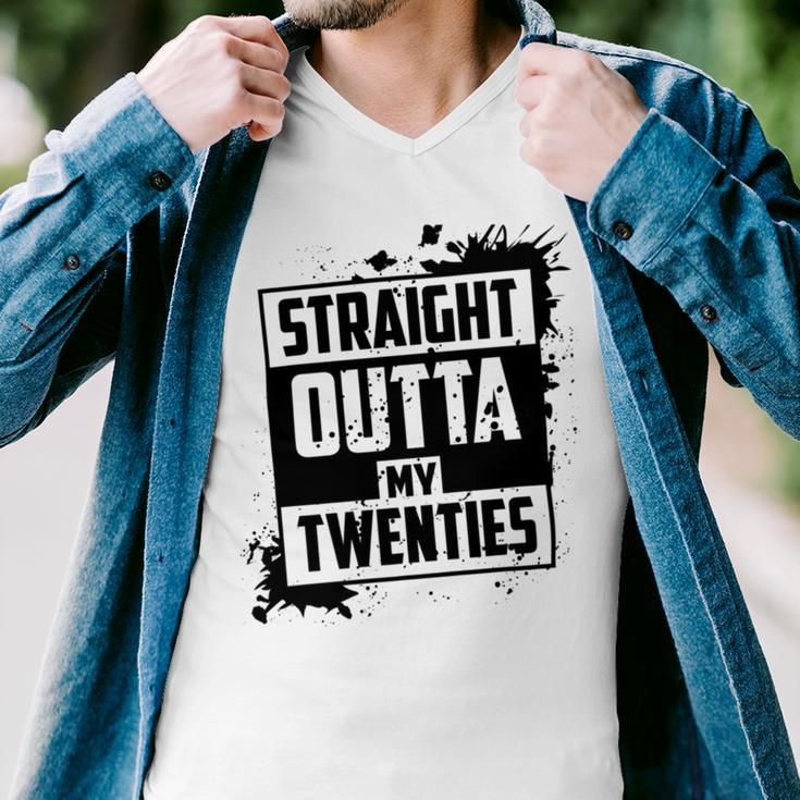 Straight Outta My 20 224 Shirt Men V-Neck Tshirt