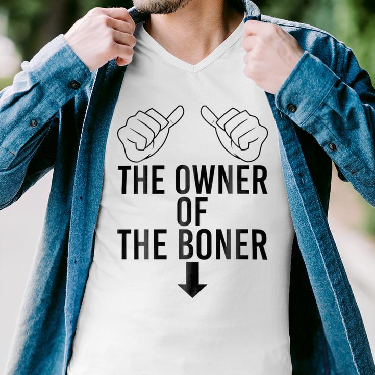 The Owner Of The Boner Men V-Neck Tshirt