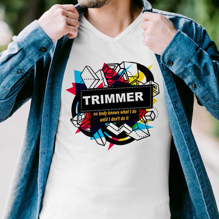 Trimmer Men V-Neck Tshirt